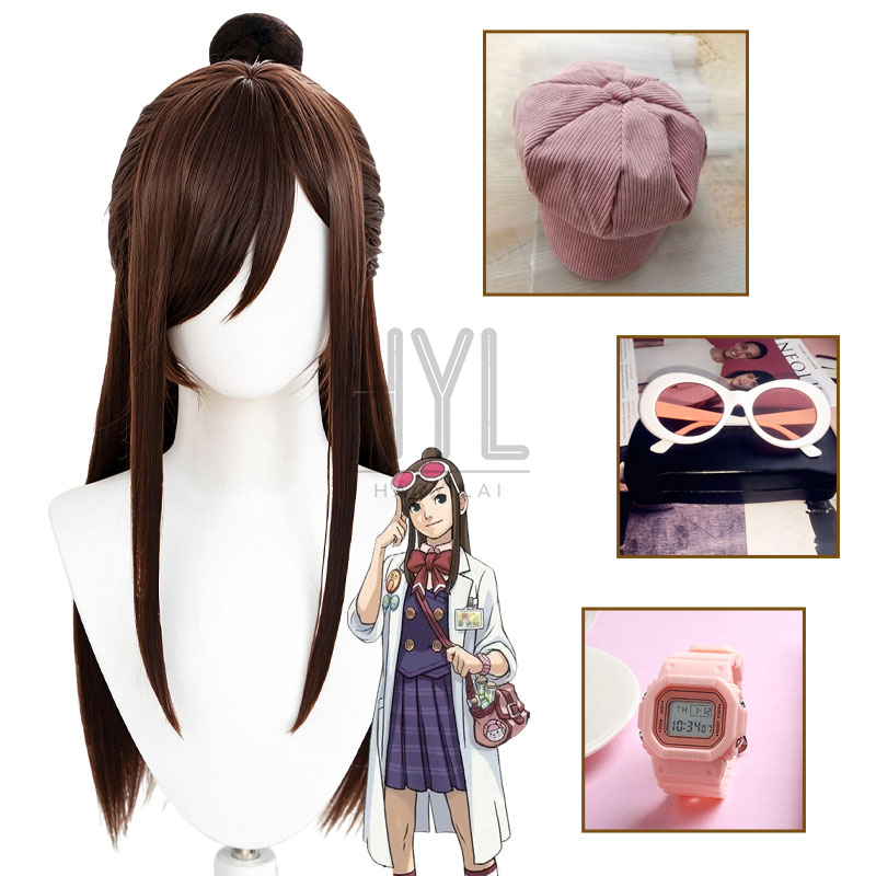 Men'S Accessories Glasses - Game Ace Attorney Ema Skye Cosplay