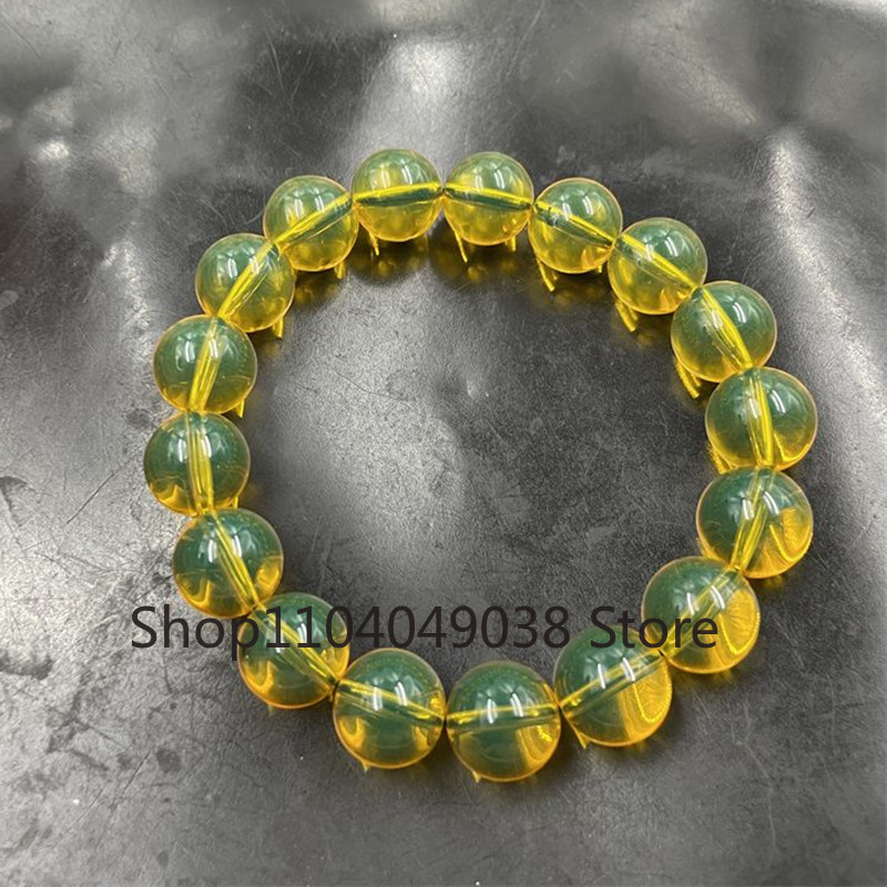 Bracelet Beaded Men - Natural 5A Grade Water Purified Blue