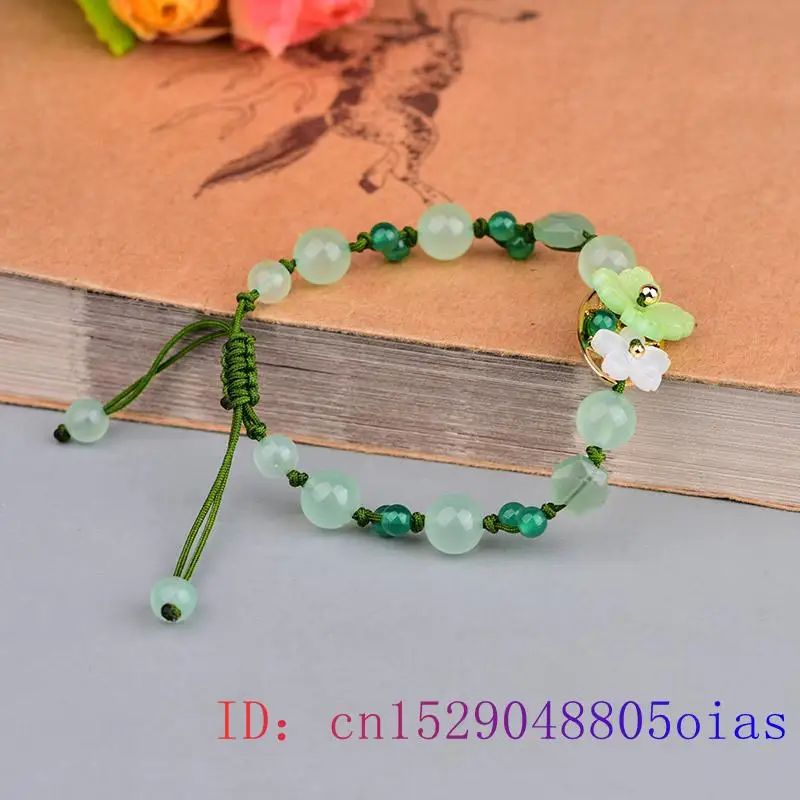 Green Jade Flower Bracelet Amu - огляд і ціна Bracelet Beaded Men