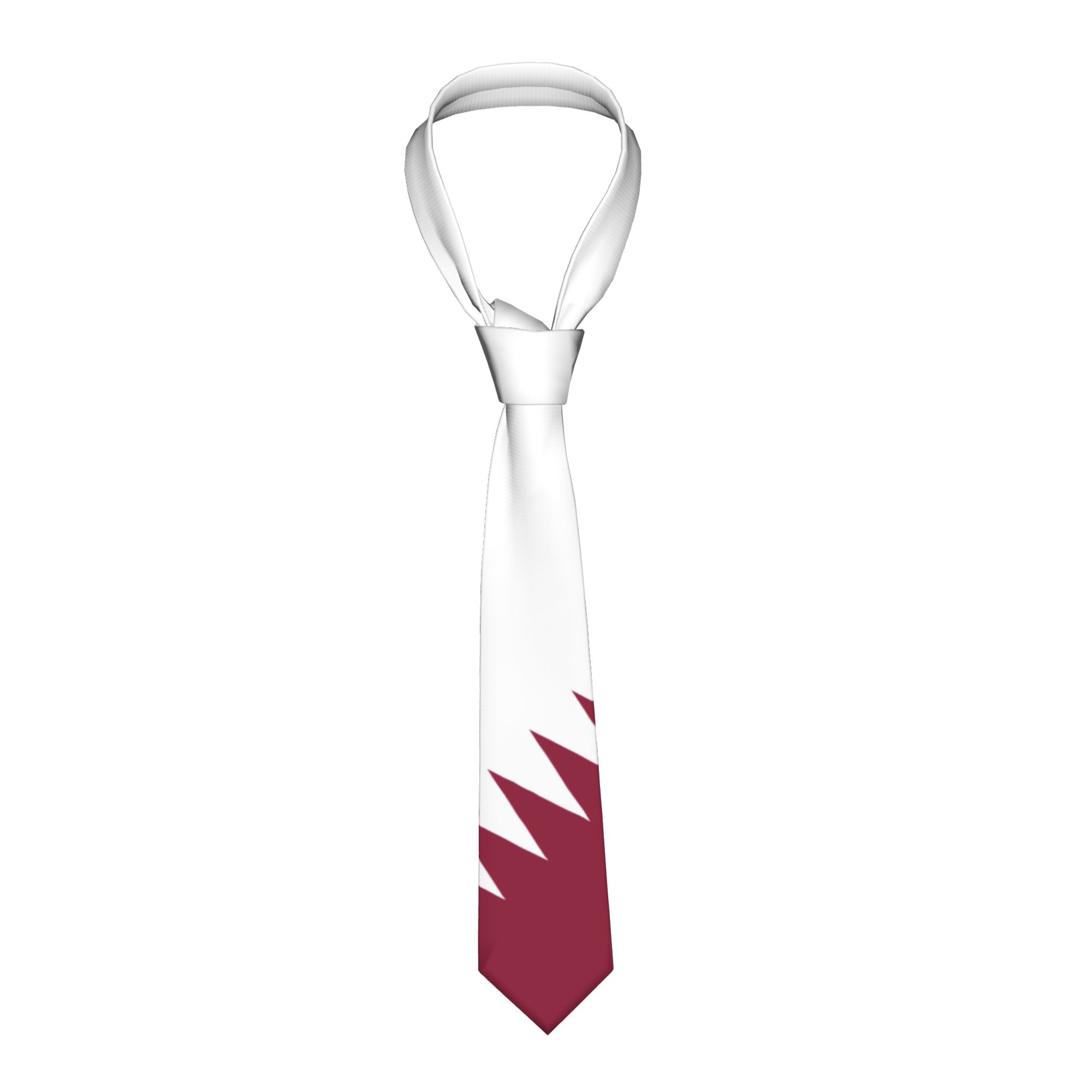 Mens Tie Qatar Flag Emblem Nec - огляд і ціна Men Accessories Qatar