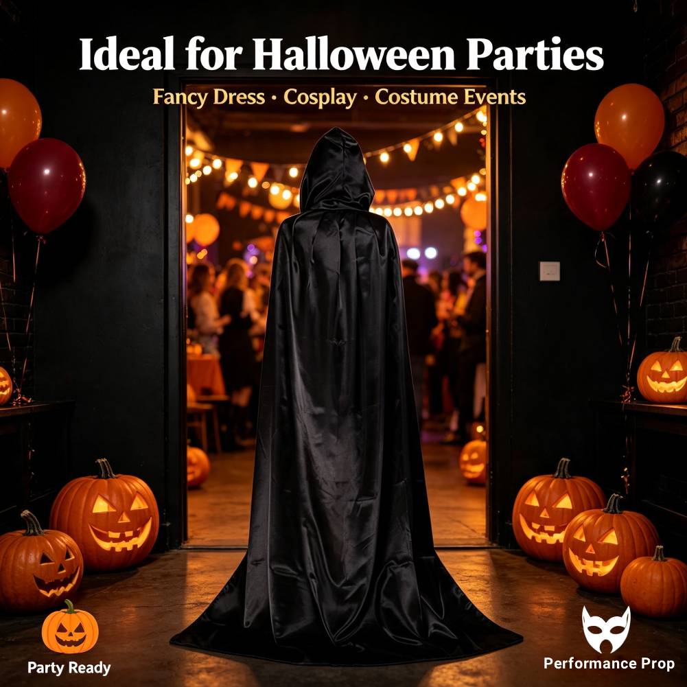 Halloween Cloaks Capes Women M - огляд і ціна Men'S Vampire Accessories