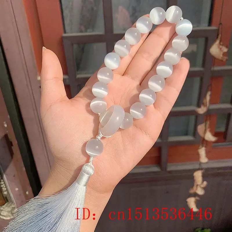Cat 's-eye Stone 12mm Beads Lo - огляд і ціна Bracelet Beaded Men