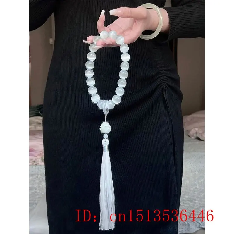 Cat 's-eye Stone 12mm Beads Lo - огляд і ціна Bracelet Beaded Men