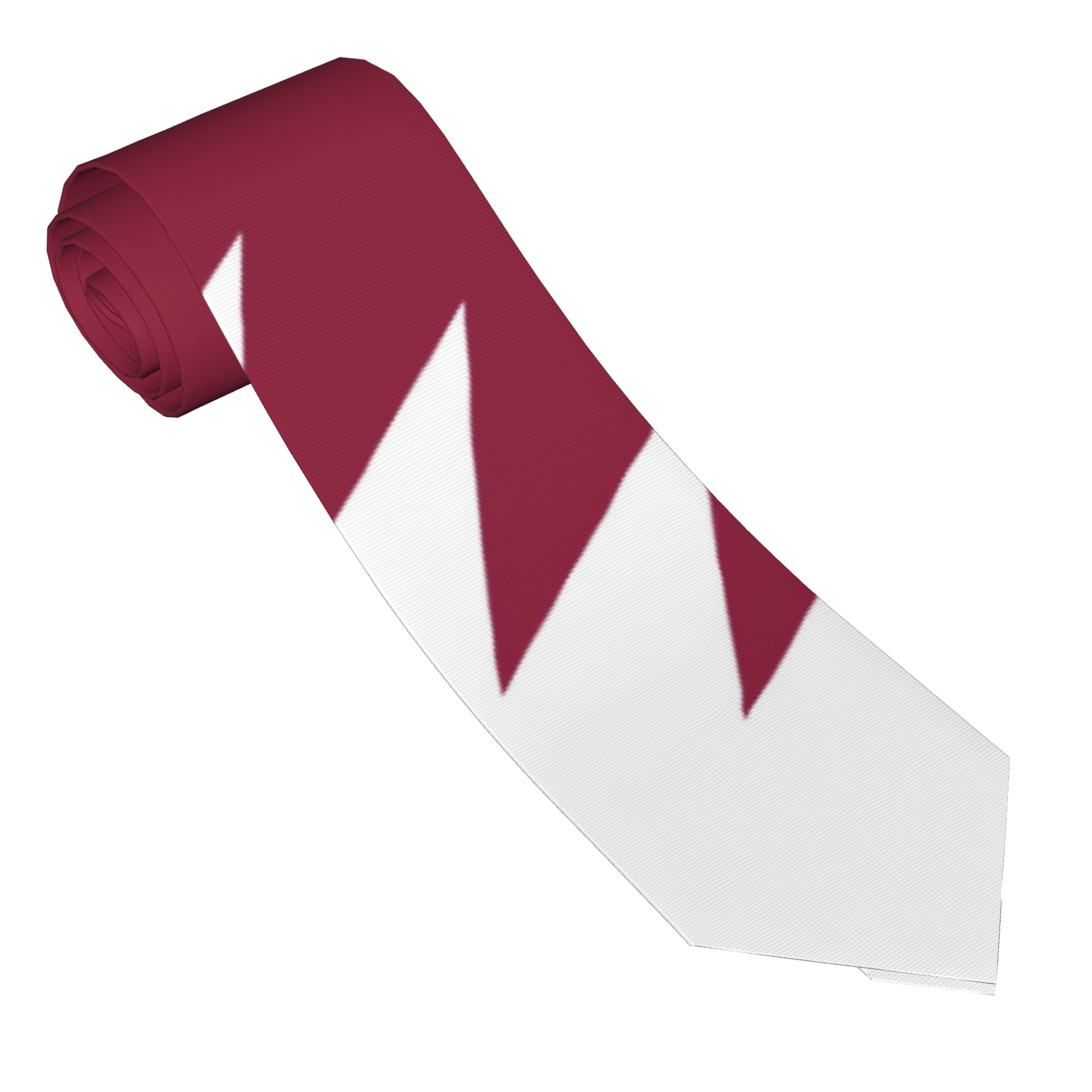 Qatar Flag Emblem Tie  Wedding - огляд і ціна Men Accessories Qatar