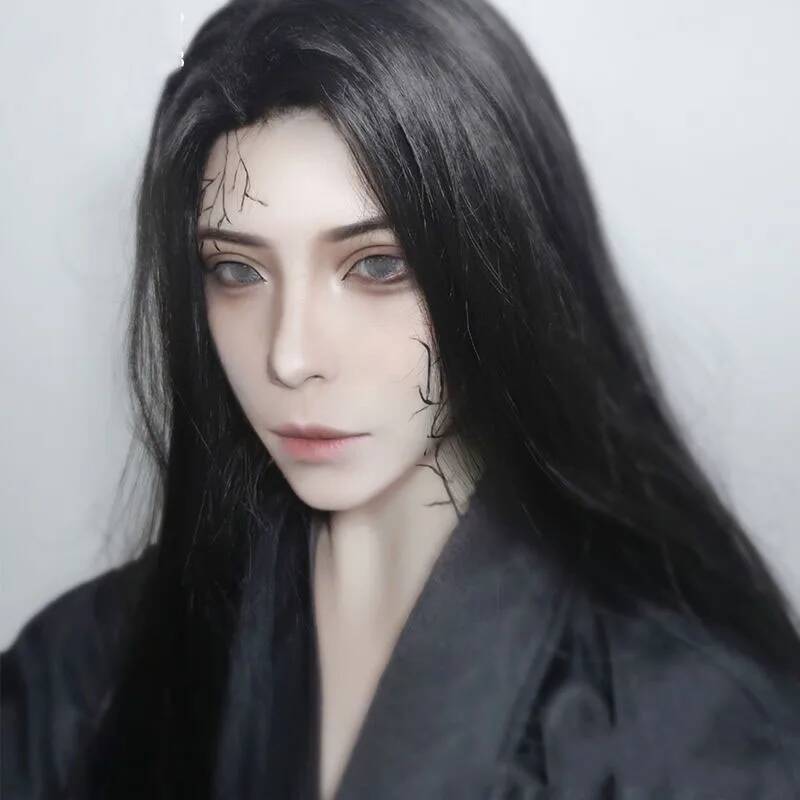 Men Hanfu Long Straight Hair A - огляд і ціна Men Accessories For Party