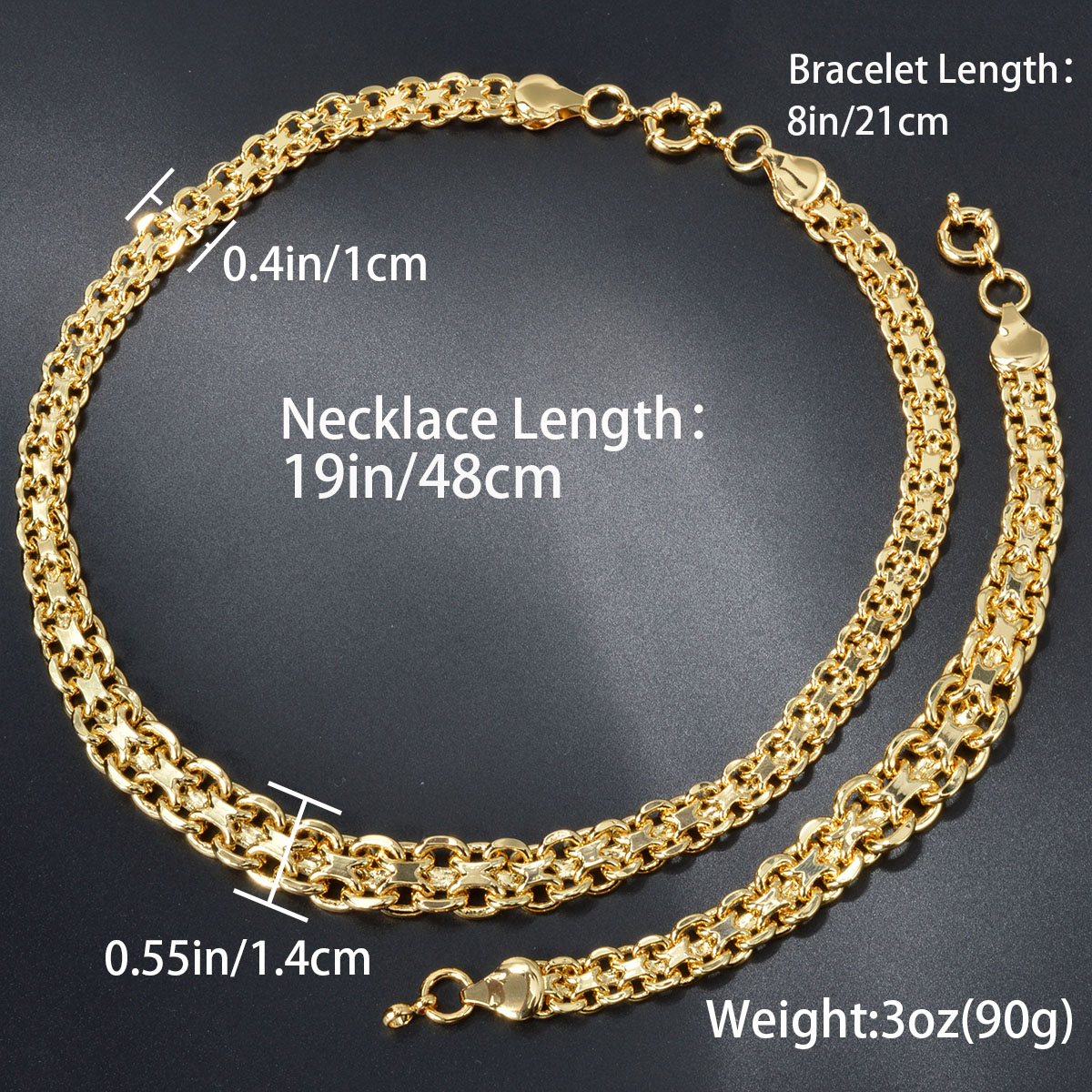 Sunny Luxury 18k Gold Plated G - огляд і ціна Men Accessories Bracelet