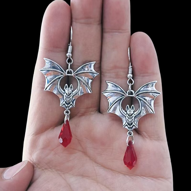 Gothic Vampire Bat Earrings fo - огляд і ціна Men'S Vampire Accessories