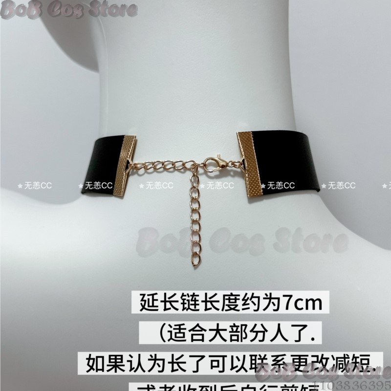 9S Choker Game Nie Cosplay Cos - огляд і ціна Men Accessories For Party