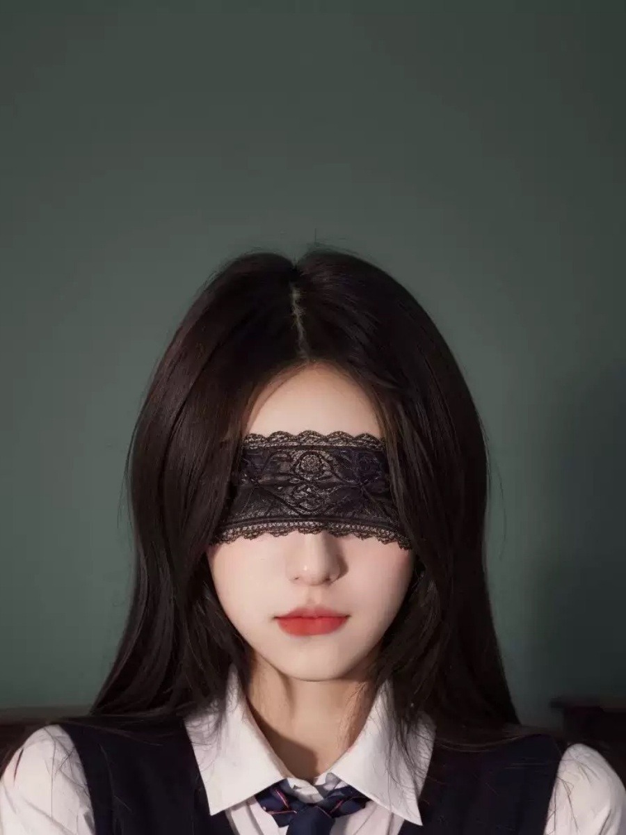 Sexy Lace Eye Mask Black Flora - огляд і ціна Men Accessories For Party