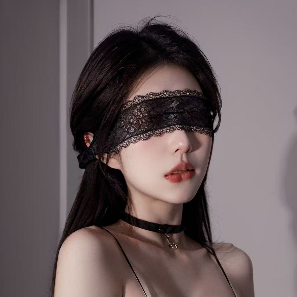Sexy Lace Eye Mask Black Flora - огляд і ціна Men Accessories For Party
