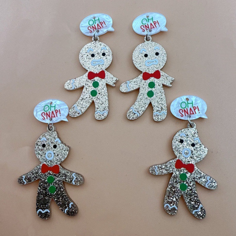 10pcs Cute Christmas Gingerbre - огляд і ціна Men'S Accessories And Jewelry