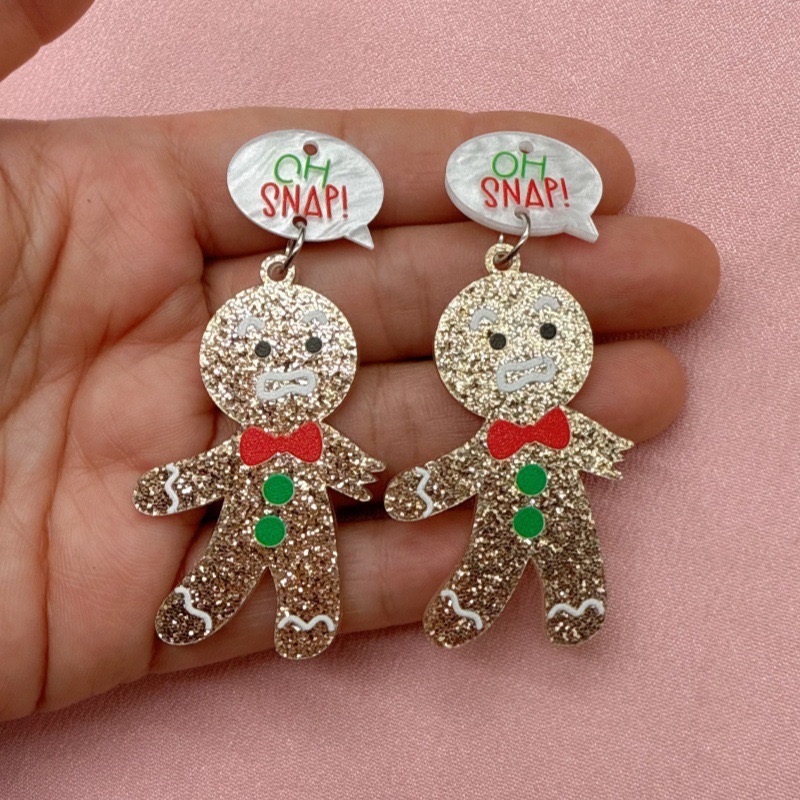 10pcs Cute Christmas Gingerbre - огляд і ціна Men'S Accessories And Jewelry
