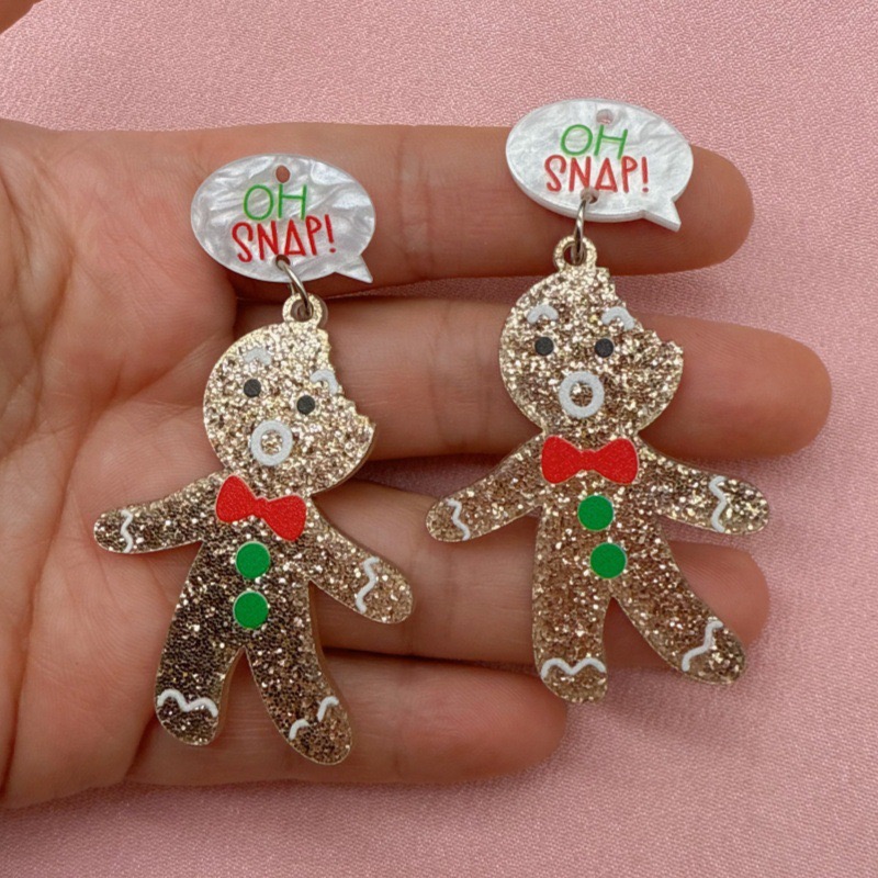 10pcs Cute Christmas Gingerbre - огляд і ціна Men'S Accessories And Jewelry
