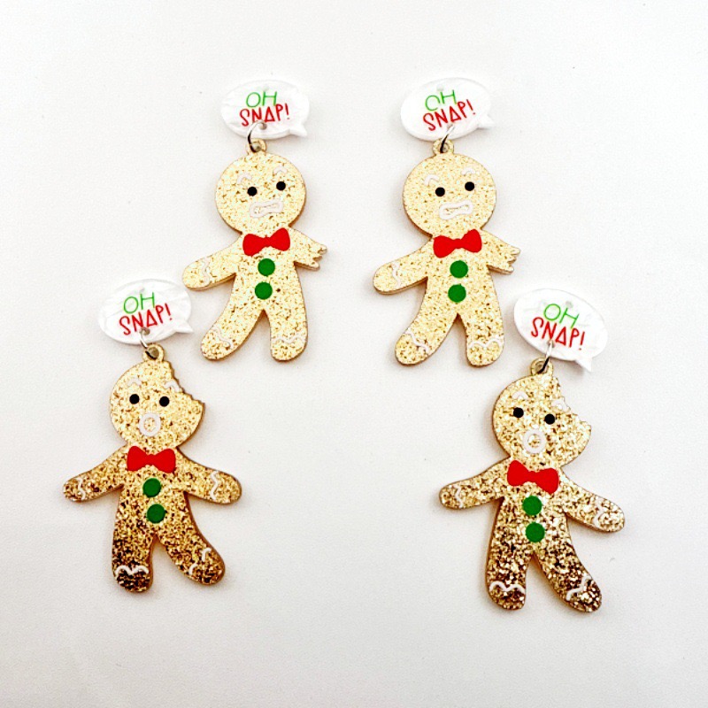 10pcs Cute Christmas Gingerbre - огляд і ціна Men'S Accessories And Jewelry