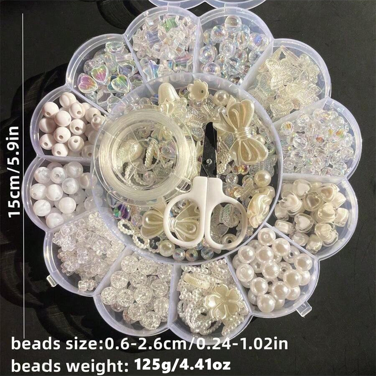 2Set/1Set 13 Grids Acrylic Flo - огляд і ціна Bracelet Beaded Men