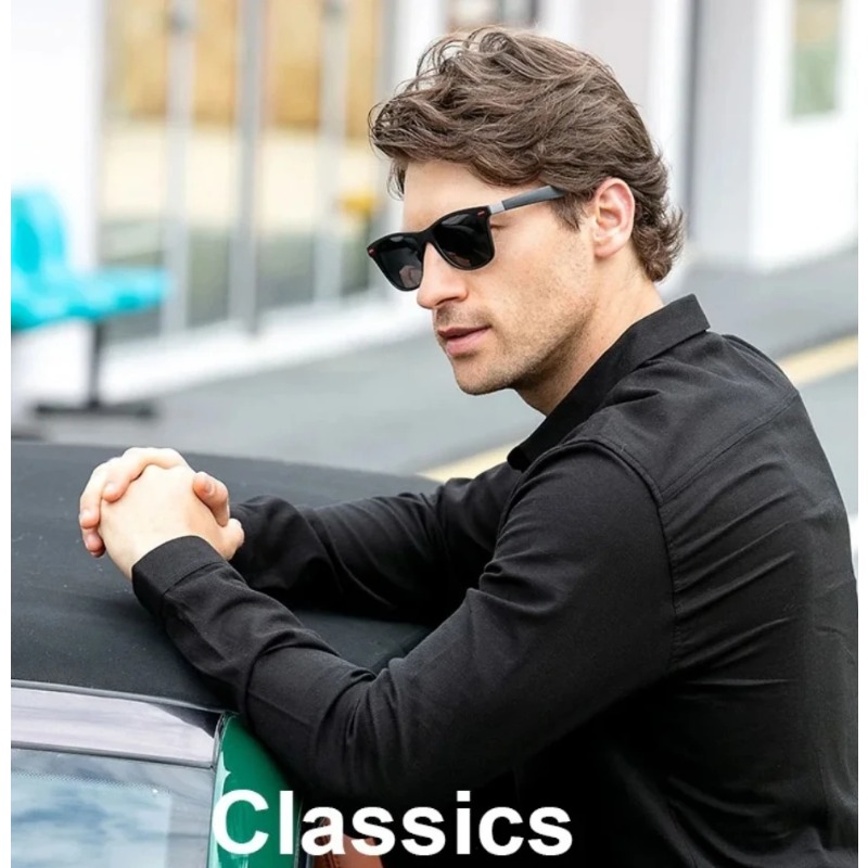 Classic Retro PC Frame Sunglas - огляд і ціна Men'S Accessories Glasses