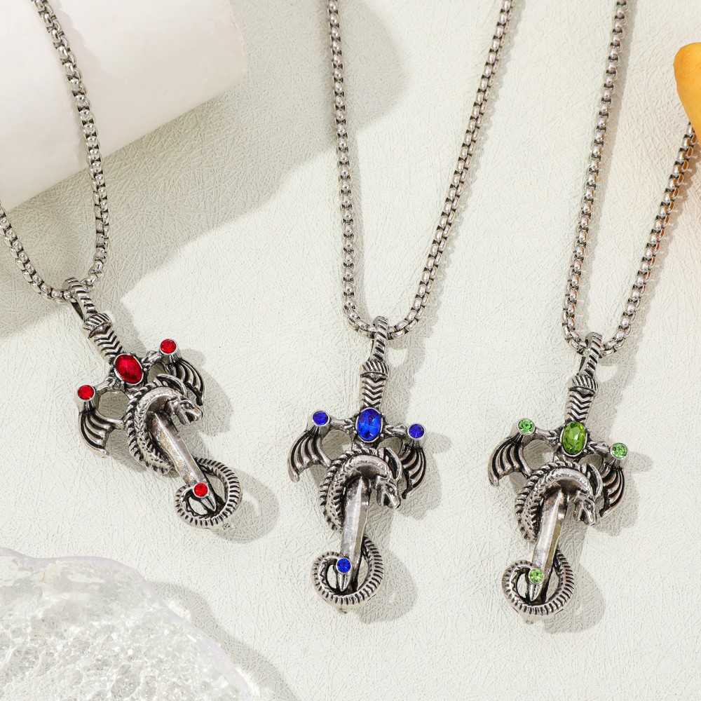 Retro Multicolor Gem Dragon Sw - огляд і ціна Men'S Accessories And Jewelry