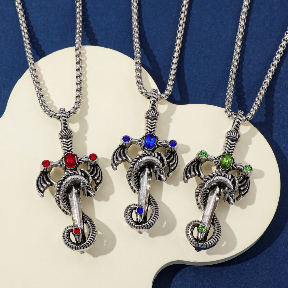 Retro Multicolor Gem Dragon Sw - огляд і ціна Men'S Accessories And Jewelry