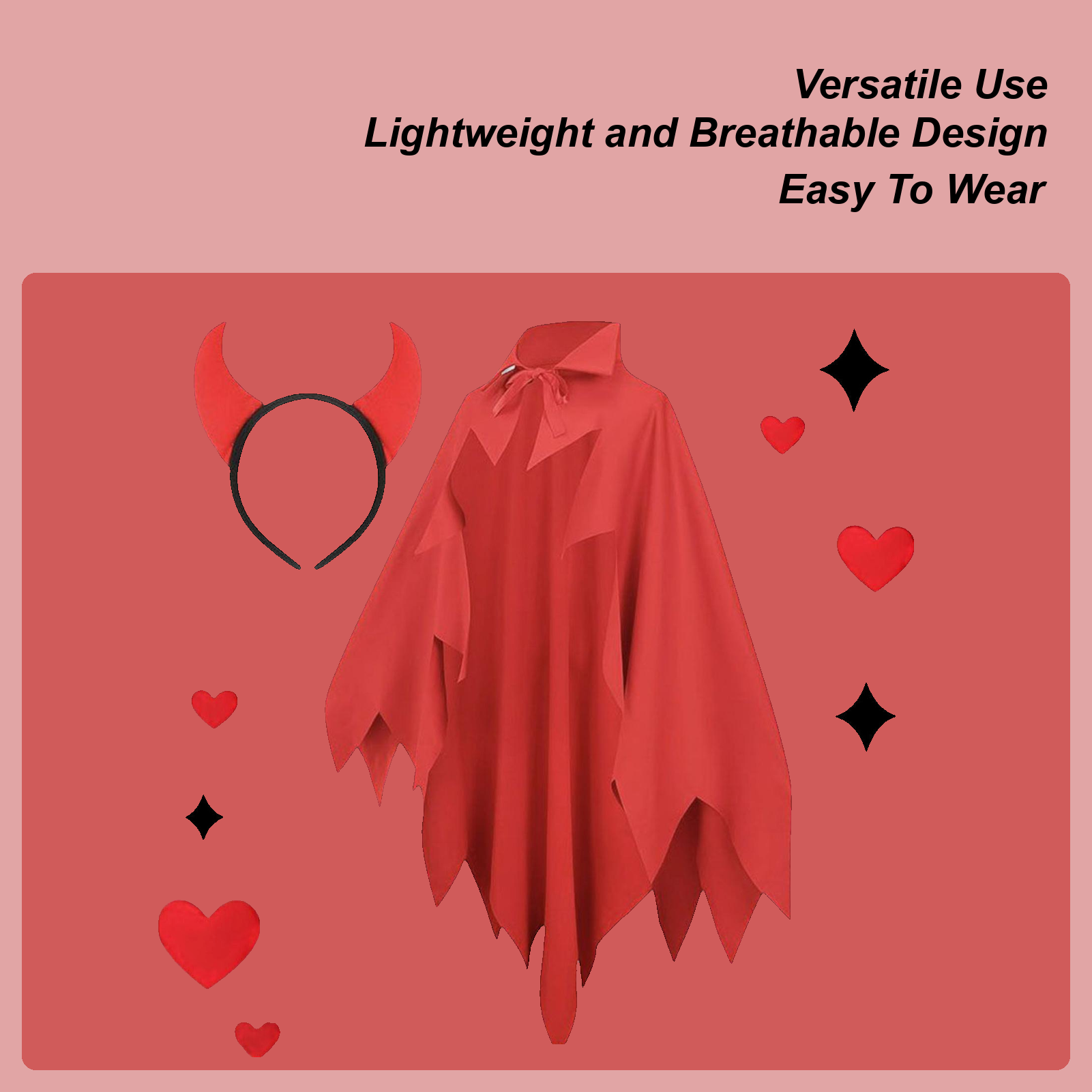 Vampire Cape Vampire Outfits H - огляд і ціна Men'S Vampire Accessories