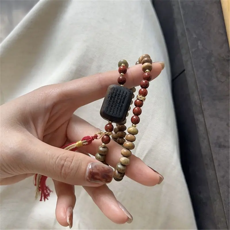 Natural Green Sandalwood Bead  - огляд і ціна Bracelet Beaded Men
