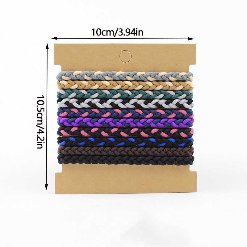 10pcs Boho Hair Ties Bracelets - огляд і ціна Men Accessories Bracelet