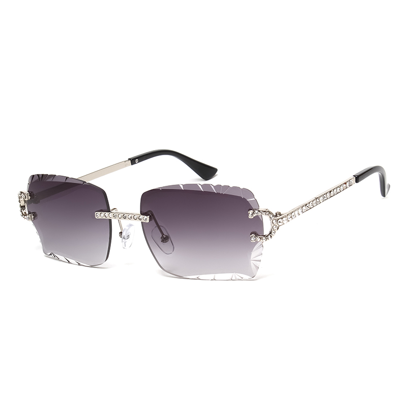 Fashion Rimless Square Sunglas - огляд і ціна Men'S Accessories Glasses