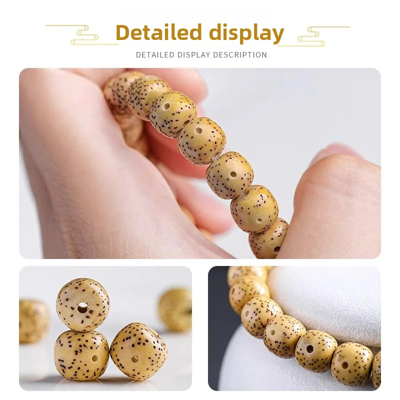 High Density Golden Seed Star  - огляд і ціна Bracelet Beaded Men