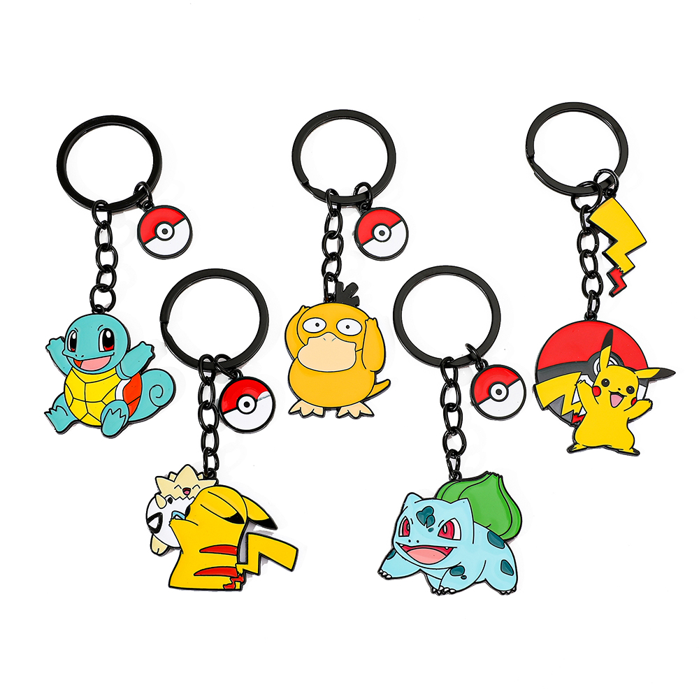 Kawaii Pokemon Keychain for Bo - огляд і ціна Men Accessories Bracelet