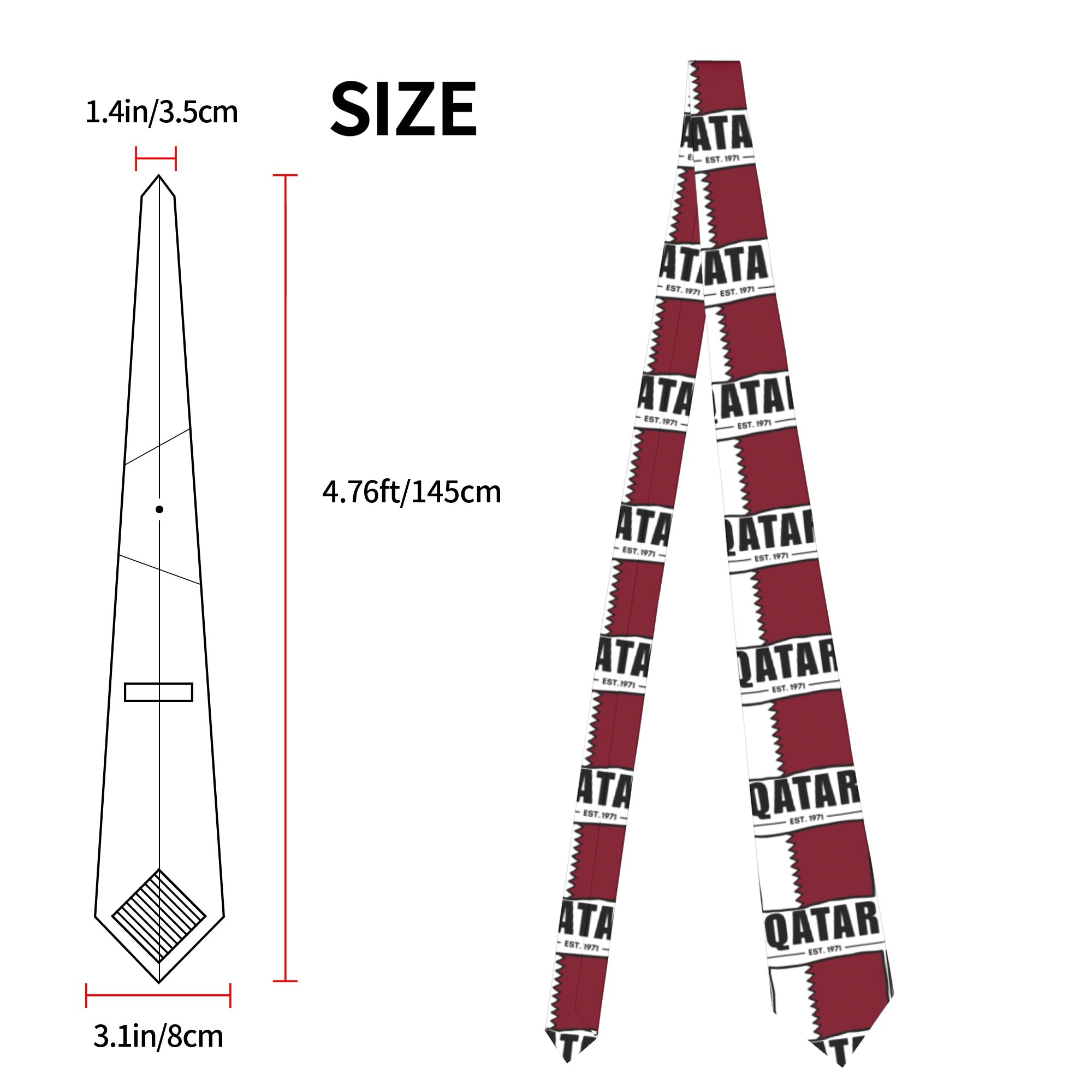 Qatar Est.1971 Hand Drawn Nati - огляд і ціна Men Accessories Qatar
