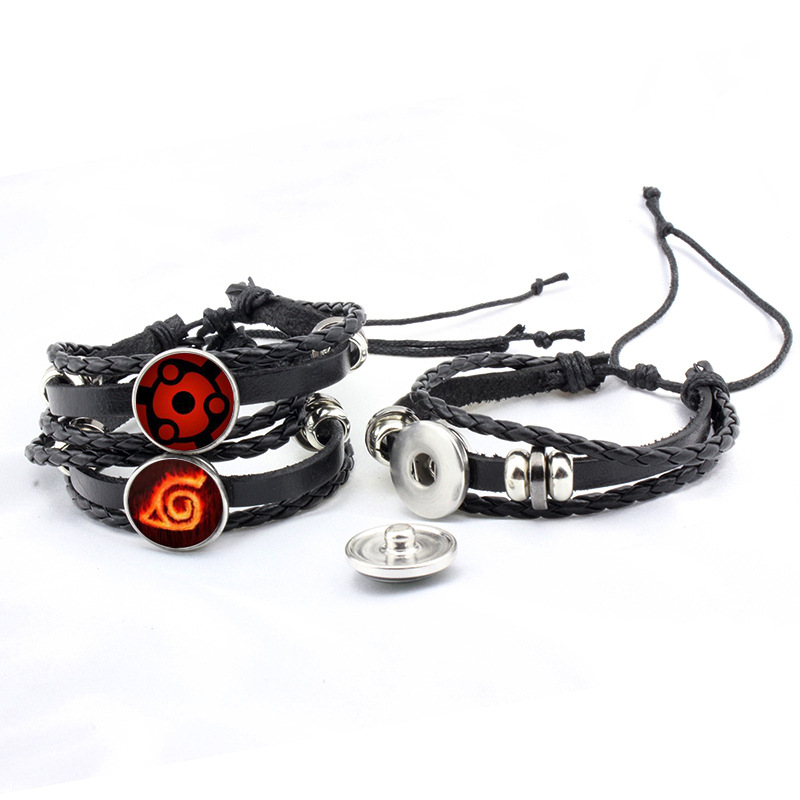Anime Accessories Leather Brac - огляд і ціна Men Accessories Bracelet