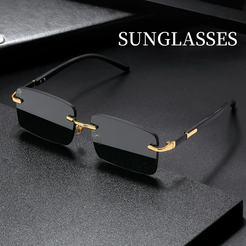 Fashion Rectangle Sunglasses M - огляд і ціна Men'S Accessories Glasses