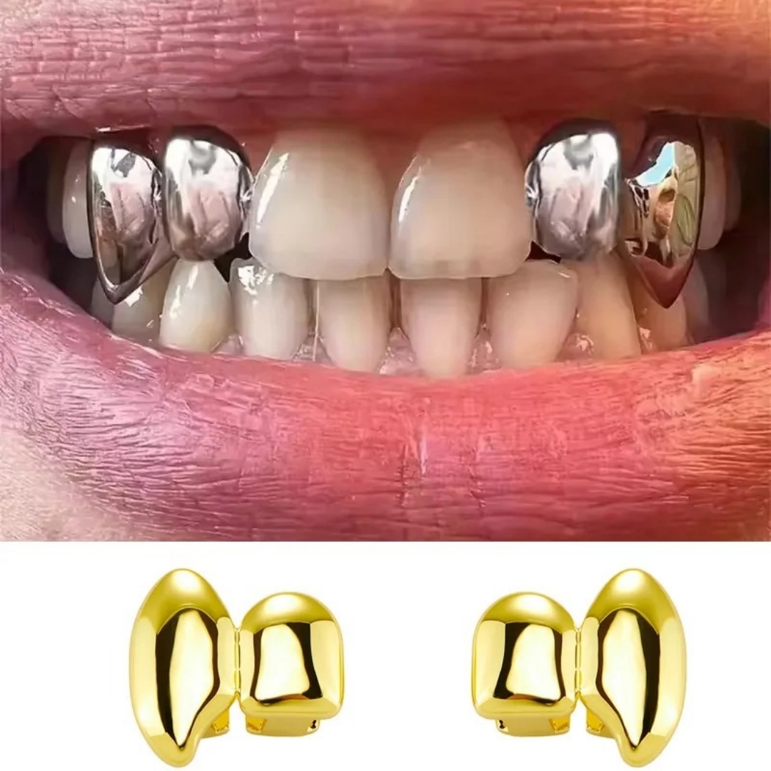 2PCS Vampire DIY Double Fangs  - огляд і ціна Men'S Vampire Accessories