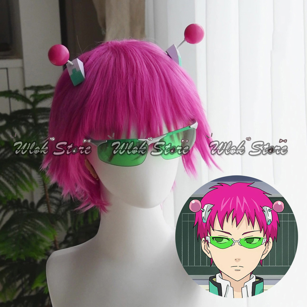 Anime Saiki Kusuo Cosplay Wig  - огляд і ціна Men'S Accessories Glasses