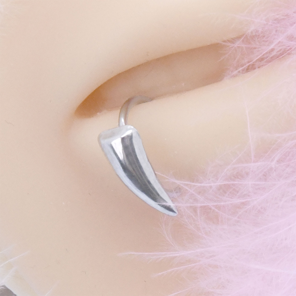 6pcs Stainless Steel Fake Lip  - огляд і ціна Men'S Vampire Accessories